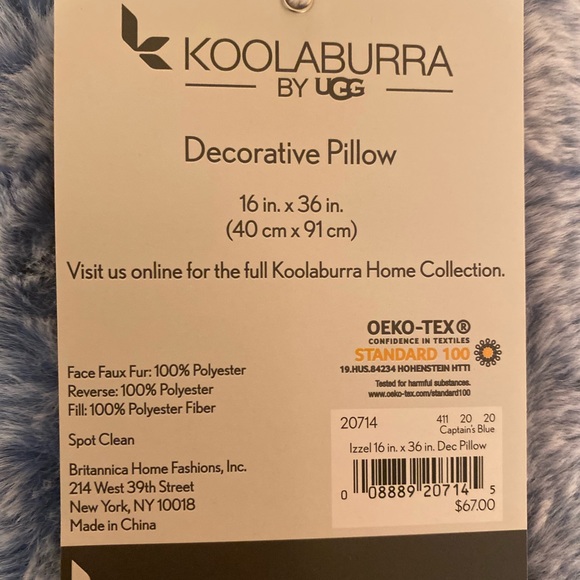 Koolaburra by UGG Izzel Body Size Decorative Pillow Throw - Picture 8 of 8